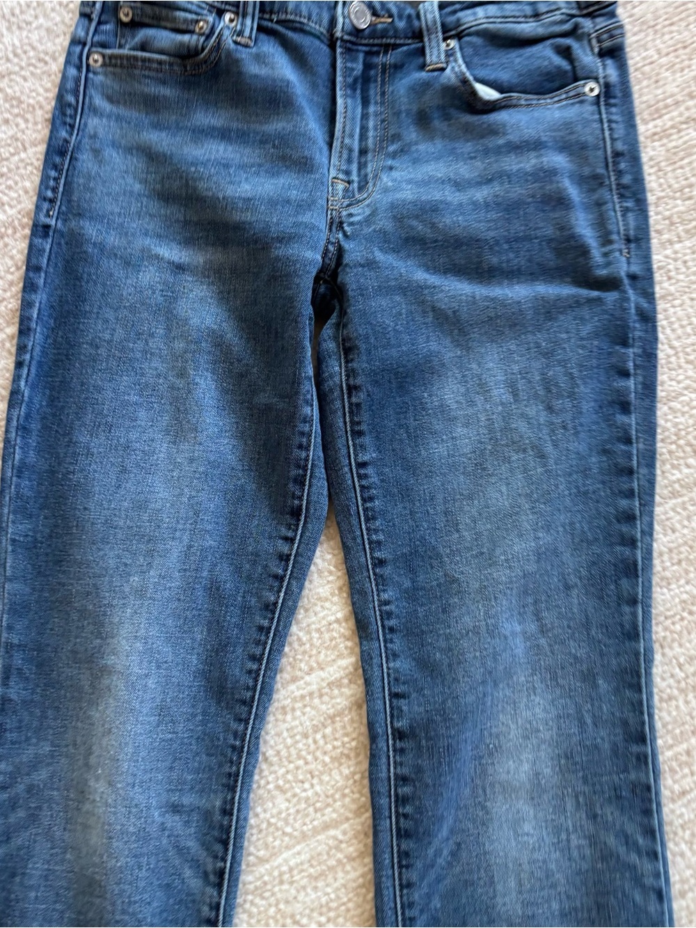 Lucky Brand Women's Straight-Leg Jeans in Dark Blue Wash - Picture 3 of 10